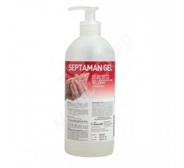 GEL DISINFETTANTE SEPTAMAN 500 ML GEL DISINFETTANTE SEPTAMAN 500 ML